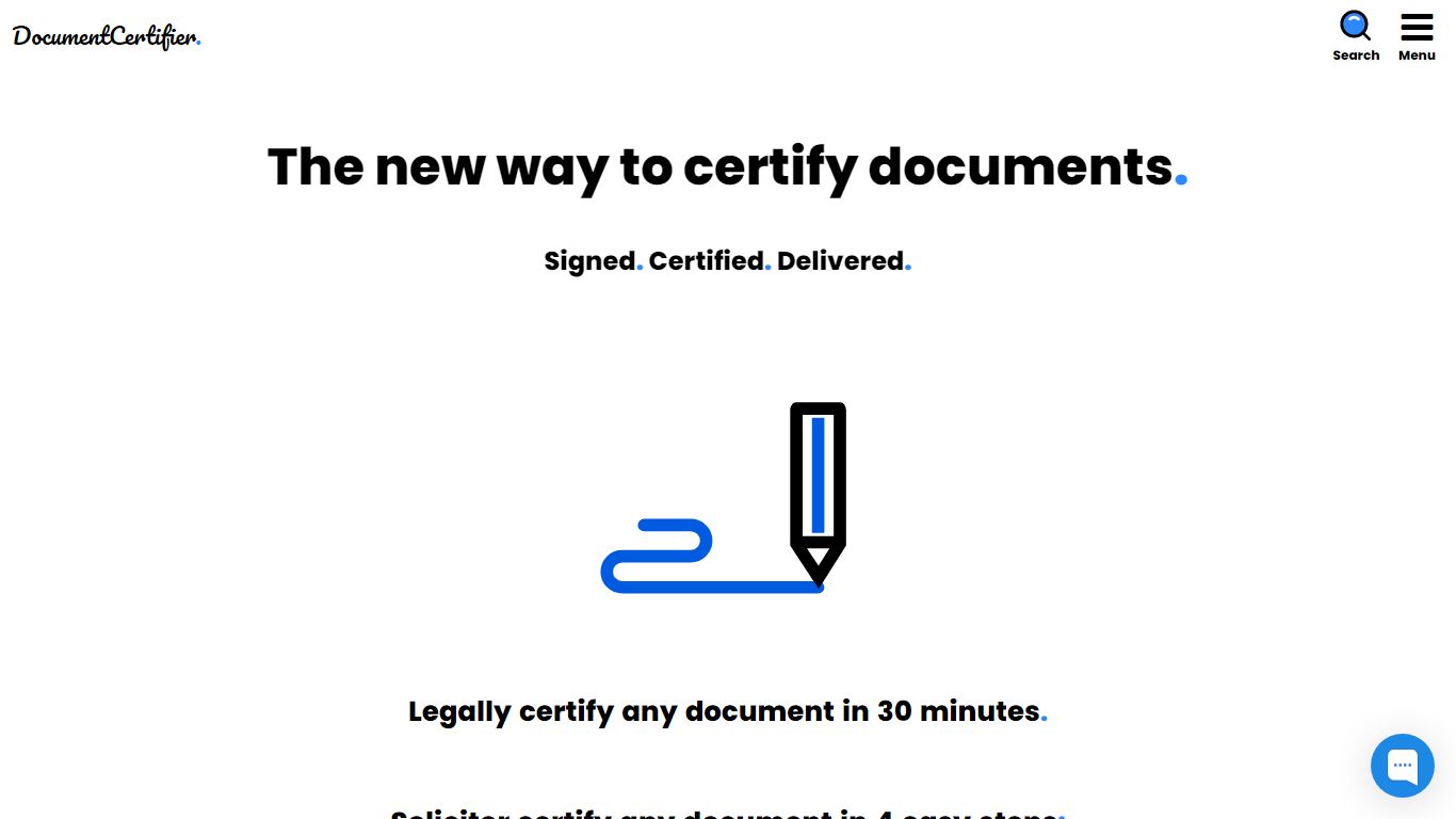 DocumentCertifier | Home